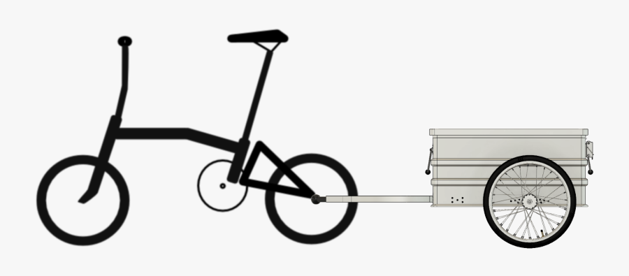 Streetjackers Baggage, Suitcase, Brompton, Transportation, - Hybrid Bicycle, Transparent Clipart