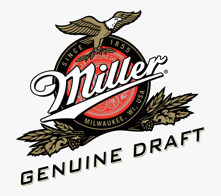 Miller Genuine Draft Logo - Miller Draft Logo, Transparent Clipart