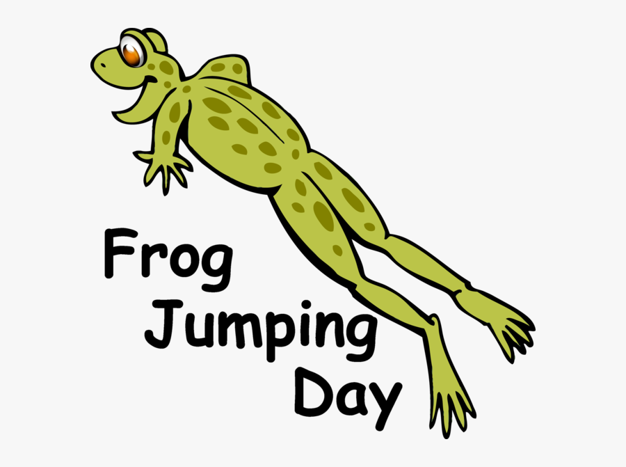 Frog Jumping Day - Se Feliz Pase Lo Que Pase, Transparent Clipart