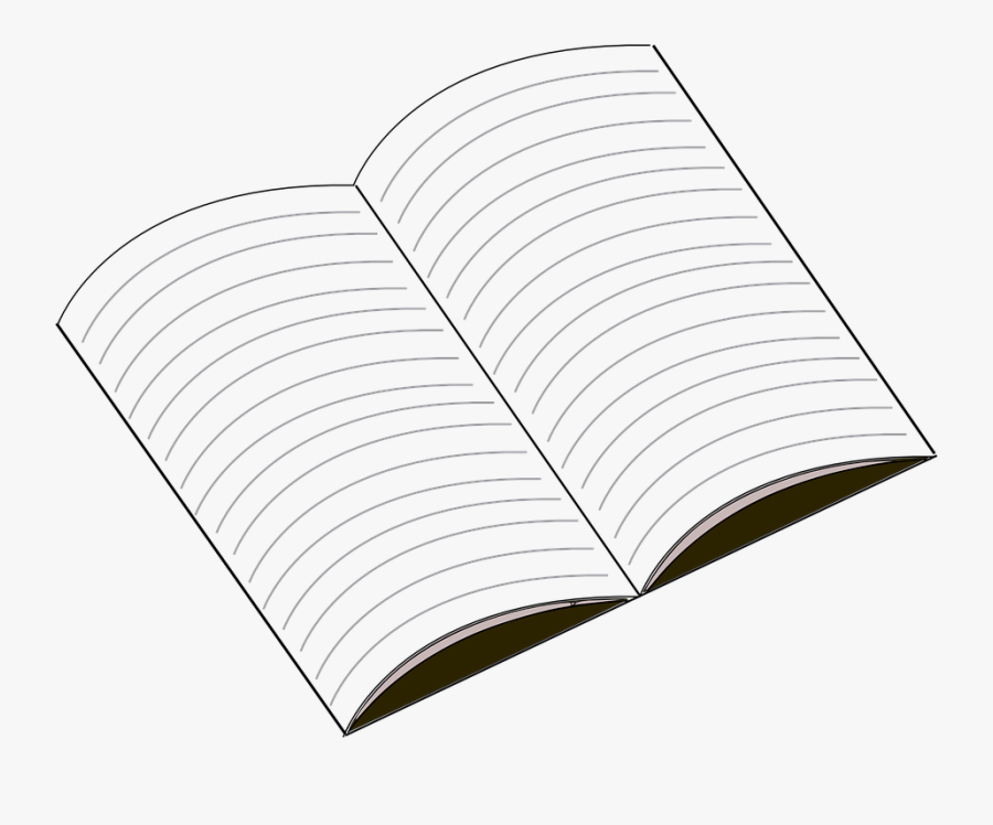 Book, Reading, Document, Draft, Open, Paper, Notepad - Clip Art Exercise Book, Transparent Clipart