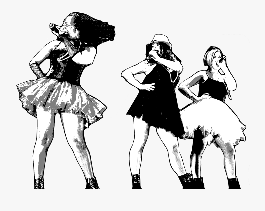 Decades Rewind Singers Nostalgia Music Concert - Drawing Of A Music Concert, Transparent Clipart
