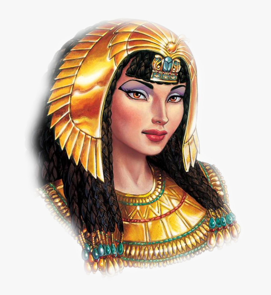 Cleopatra Drawings And Paintings Clipart - Ancient Egypt Cleopatra, Transparent Clipart