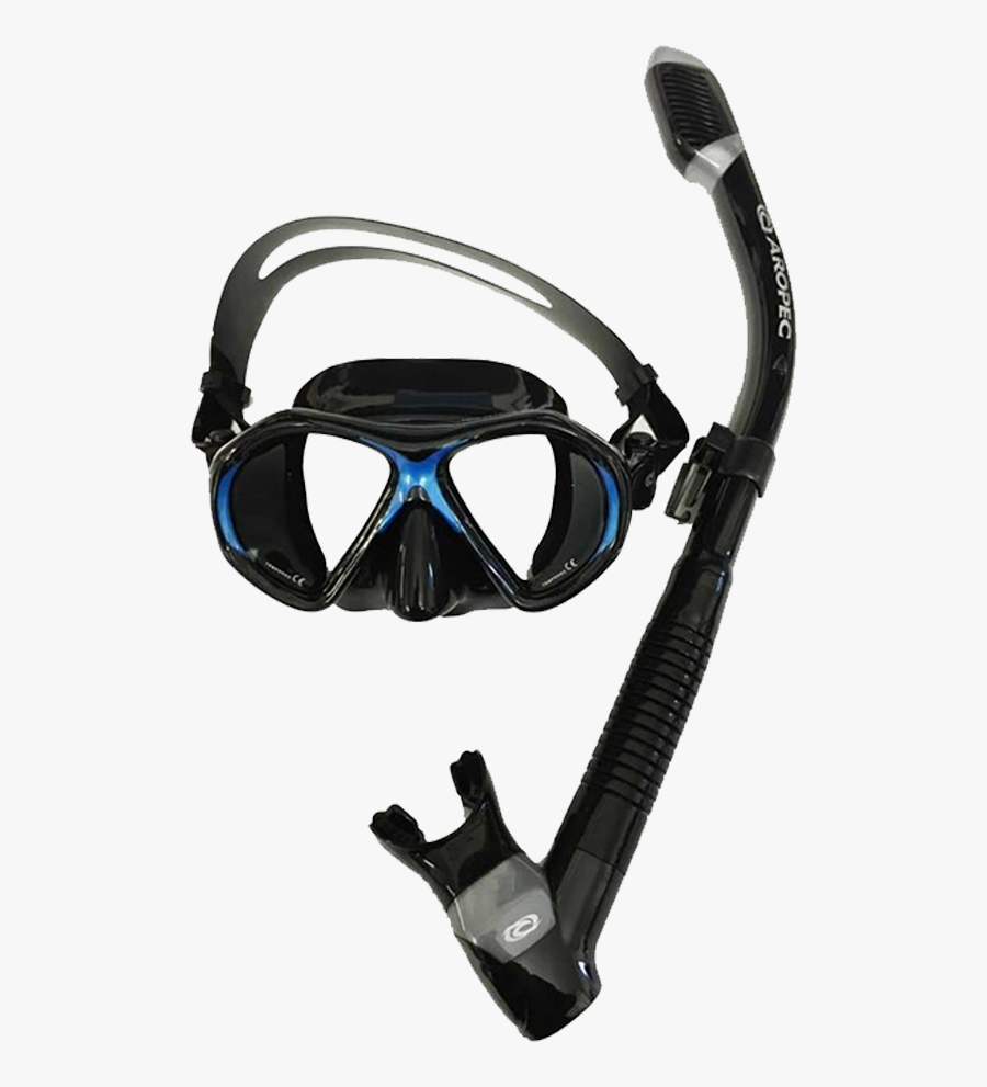 Transparent Snorkel Mask Png - Diving Mask, Transparent Clipart