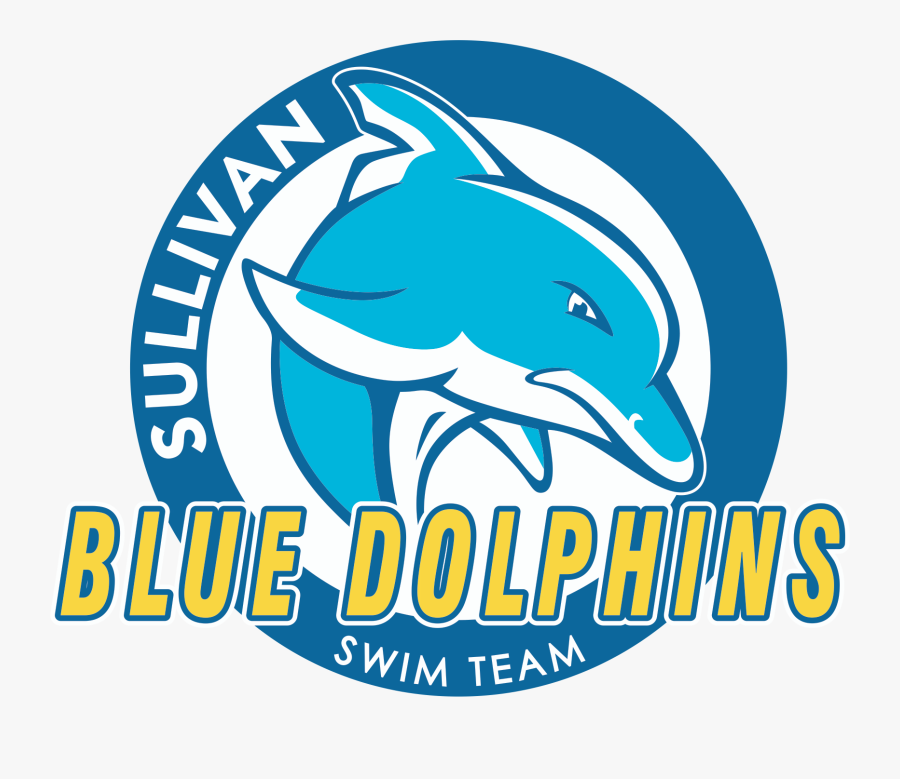 Blue Dolphins Team, Transparent Clipart