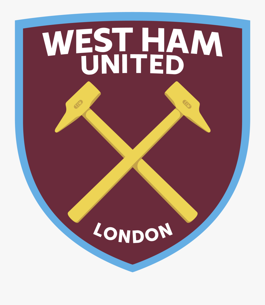 West Ham Clipart - West Ham Utd Badge Png, Transparent Clipart