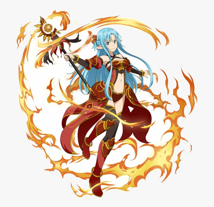 Sword Art Online Original Loading Asuna And Md Transparent - Magi Oc Djinn Equip, Transparent Clipart