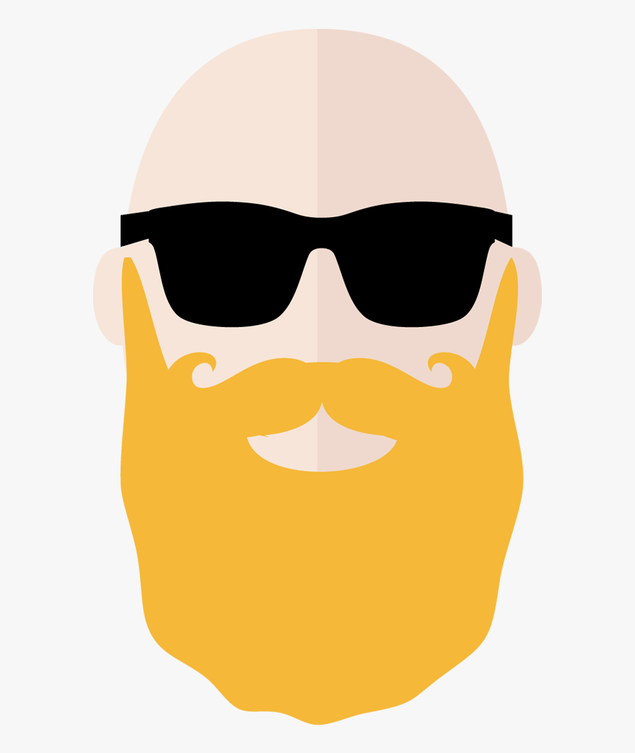 Transparent Bearded Man Clipart, Transparent Clipart
