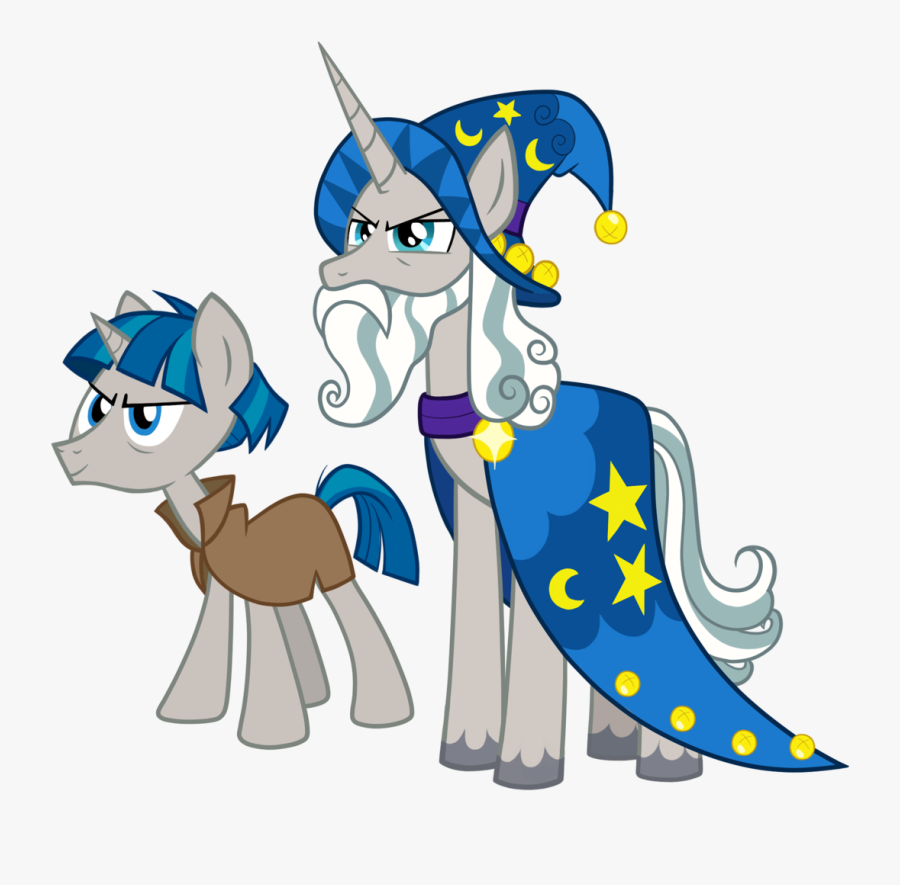 Easy Vector Bearded Man - Mlp Starswirl And Stygian, Transparent Clipart