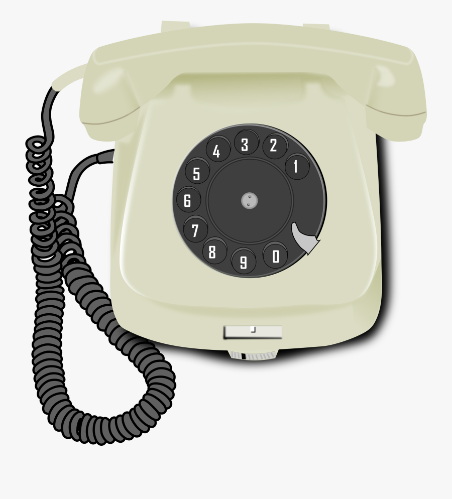 Old Phone Icons Png - Png Telephone Mobile Phone, Transparent Clipart