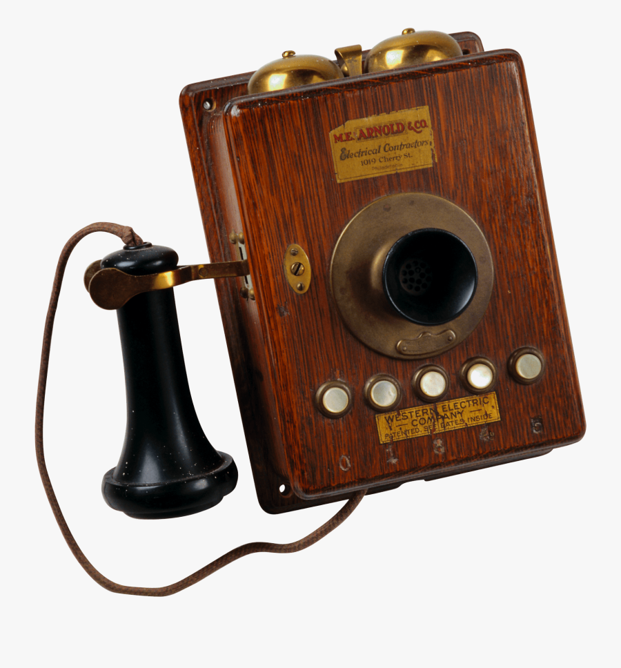 150 Year Old Phone, Transparent Clipart