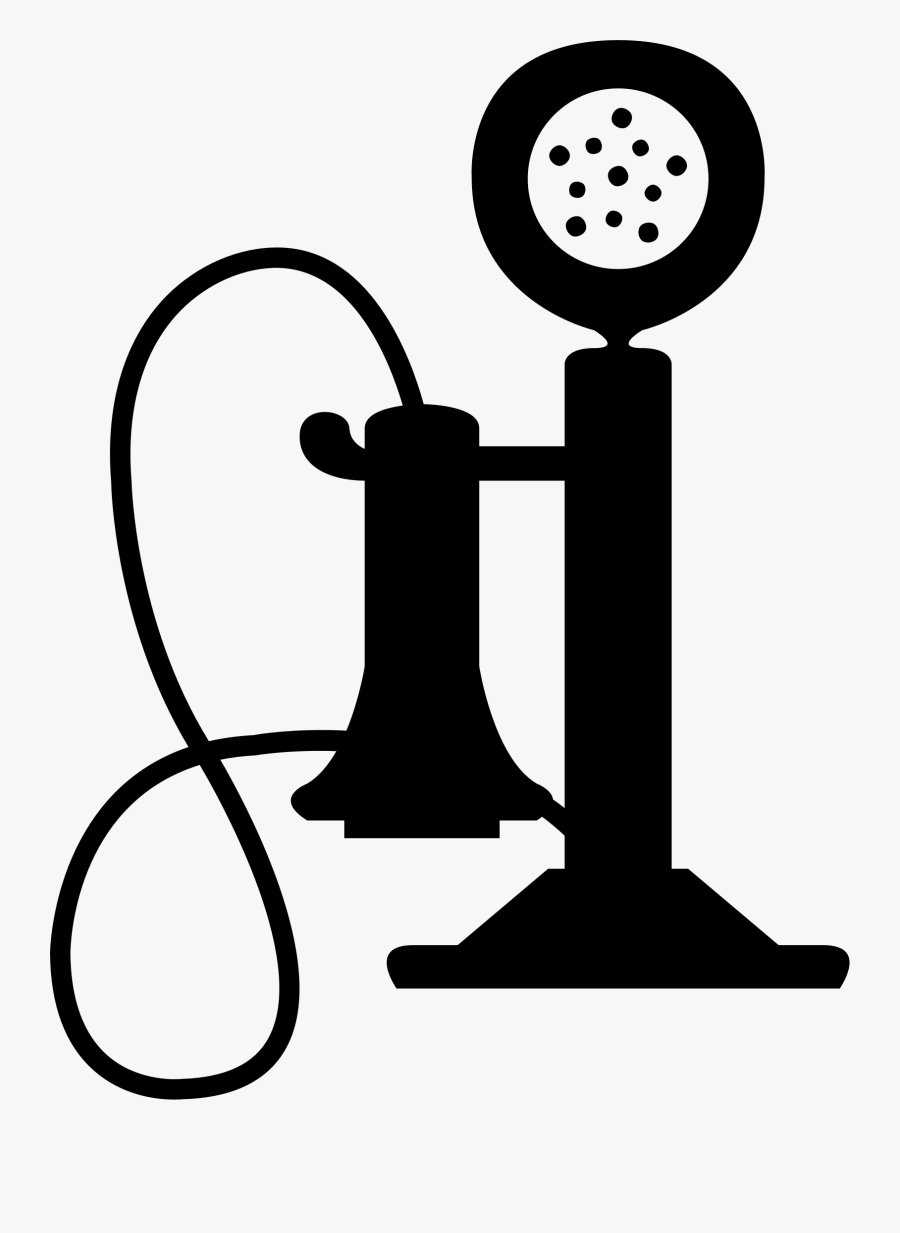 Transparent Phone Vector Png - Old Phone Clipart, Transparent Clipart