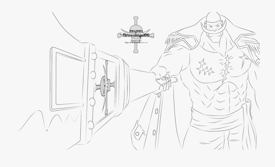 White Beard Lineart - Line Art White Beard, Transparent Clipart