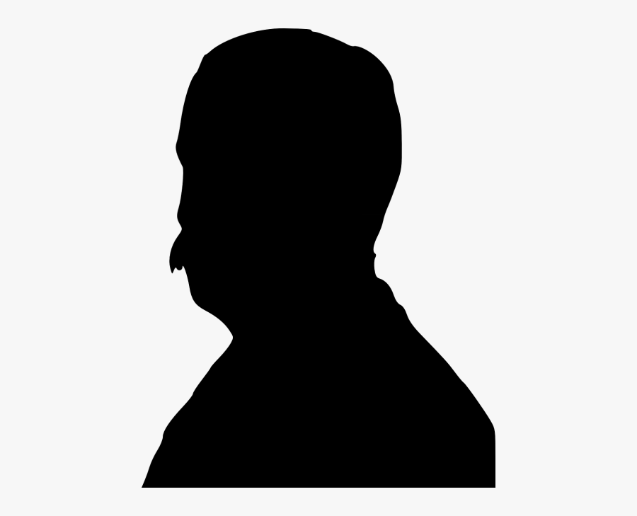 Man Silhouette Black - Silhouette Of A Old Man, Transparent Clipart