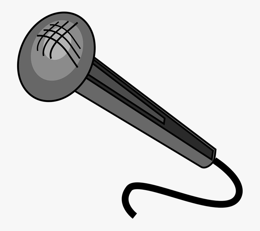 Old, Computer, Black, Phone, Music, Icon, Outline, - Microphone Clip Art, Transparent Clipart