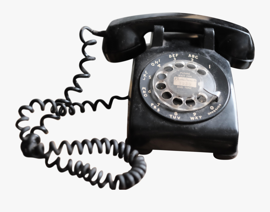 Transparent Old Telephone Png - Rotary Phone Png, Transparent Clipart