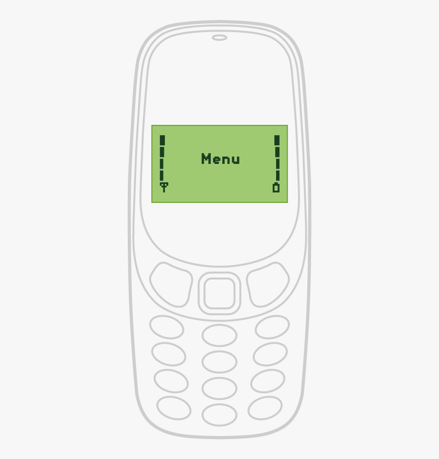 Nokia - Mobile Phone, Transparent Clipart