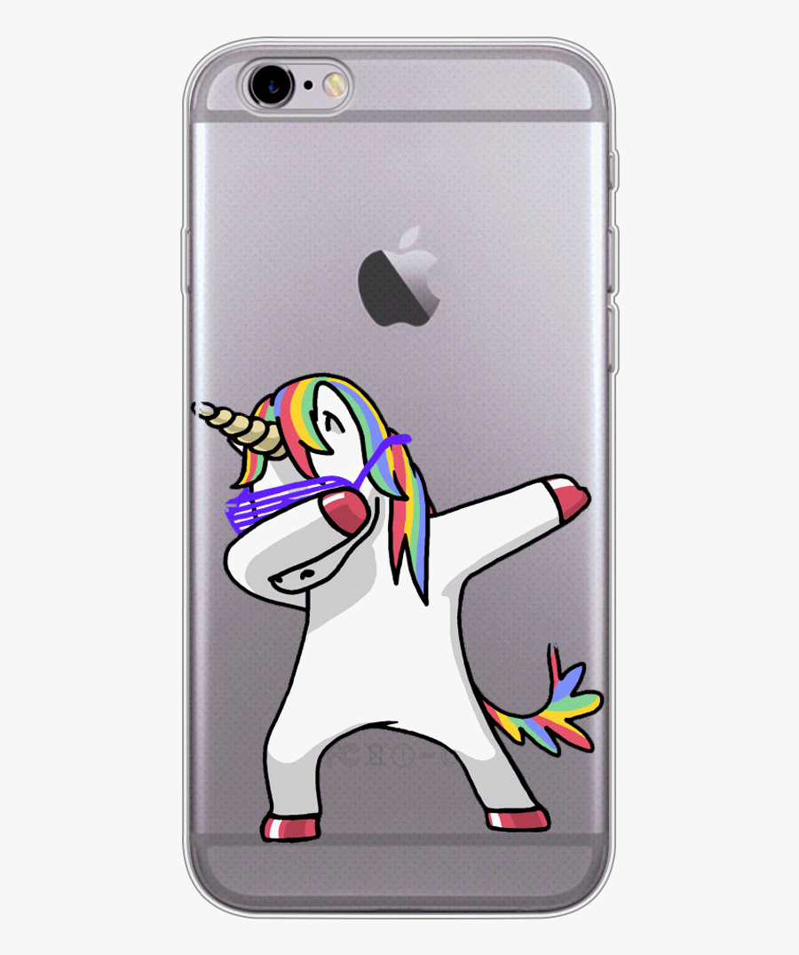 Unicorns Phone Case Transparent & Png Clipart Free - Unicorn Dabbing, Transparent Clipart