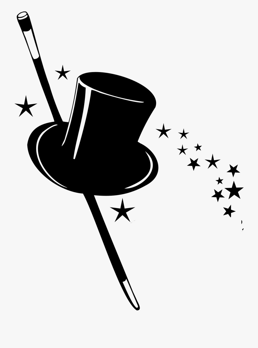 Magic Top Hat Clip Art - Magician Top Hat Clip Art, Transparent Clipart
