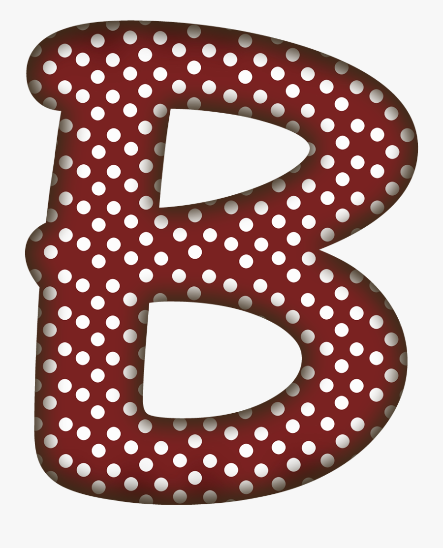 Polka Dot Letter O, Transparent Clipart