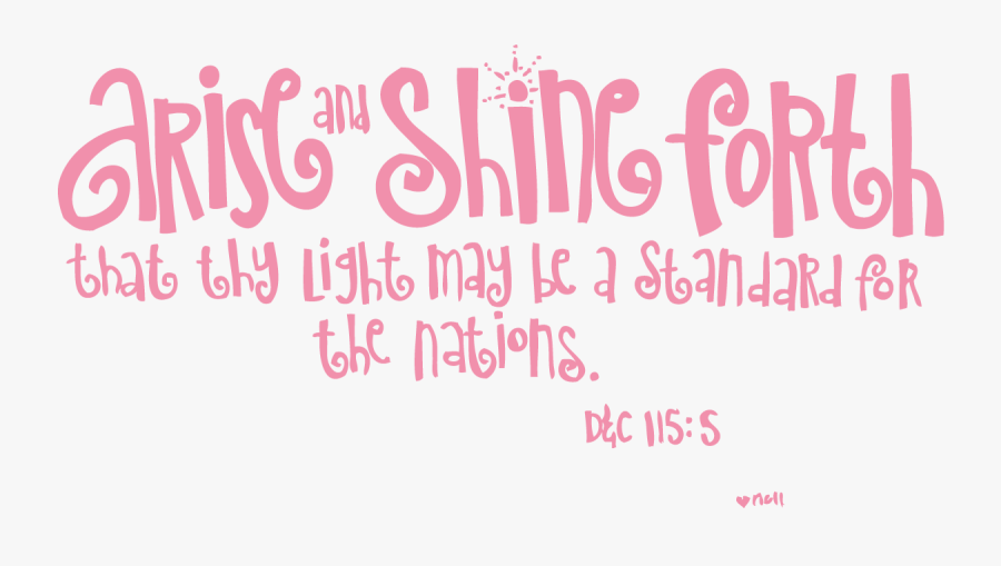 Lds Clipart Woman - Calligraphy, Transparent Clipart