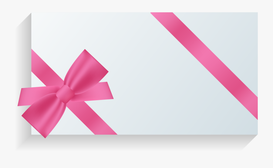 Pink Bow Gift Png Download - Bow Gift Png, Transparent Clipart