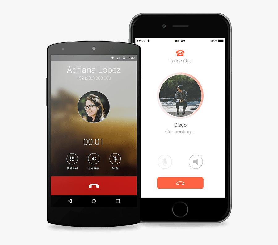 App To Phone Calls - Phone App Calling, Transparent Clipart