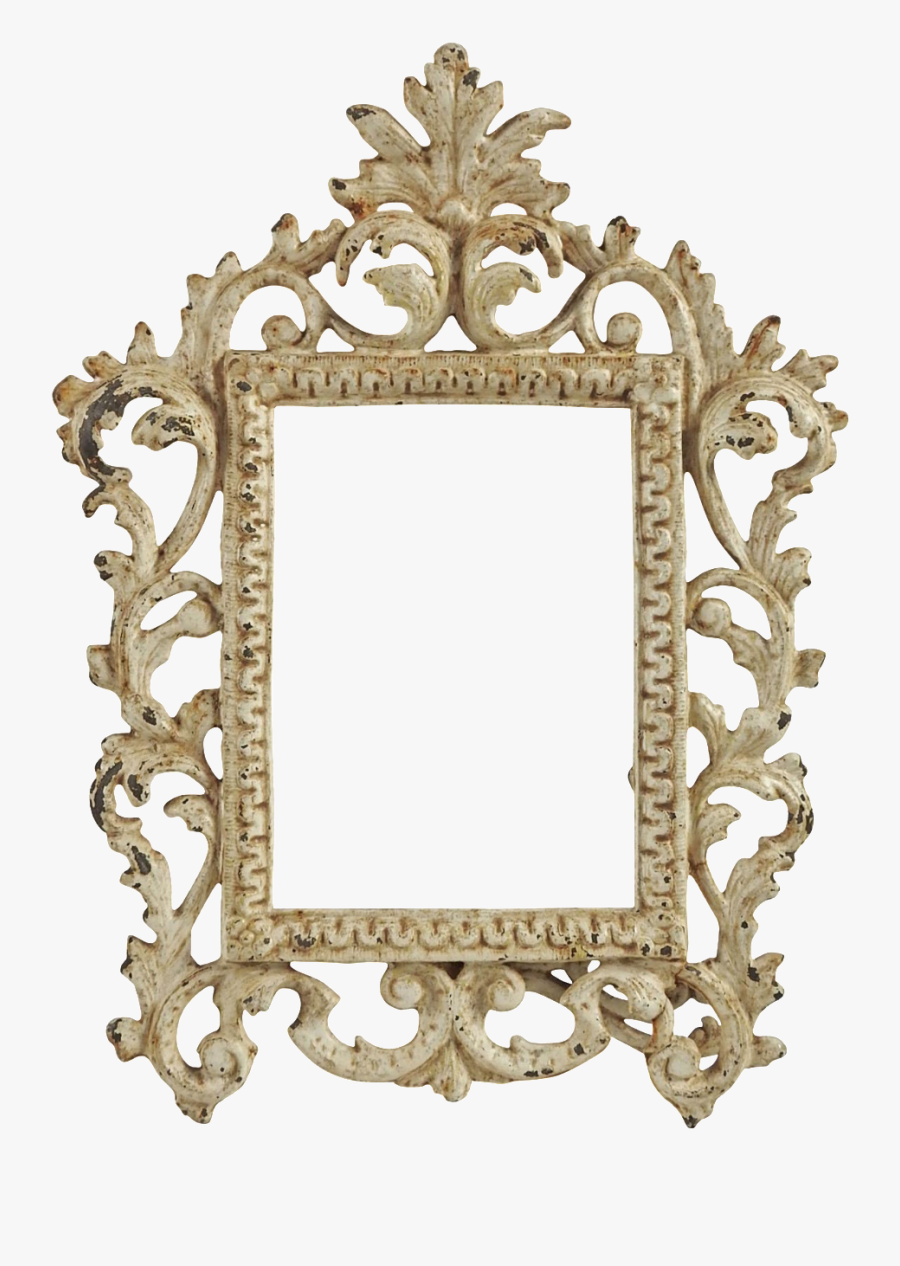 Clip Art Vintage Iron Picture Frame - Frame, Transparent Clipart