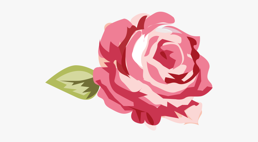 Shabby Chic Rose Clipart, Transparent Clipart