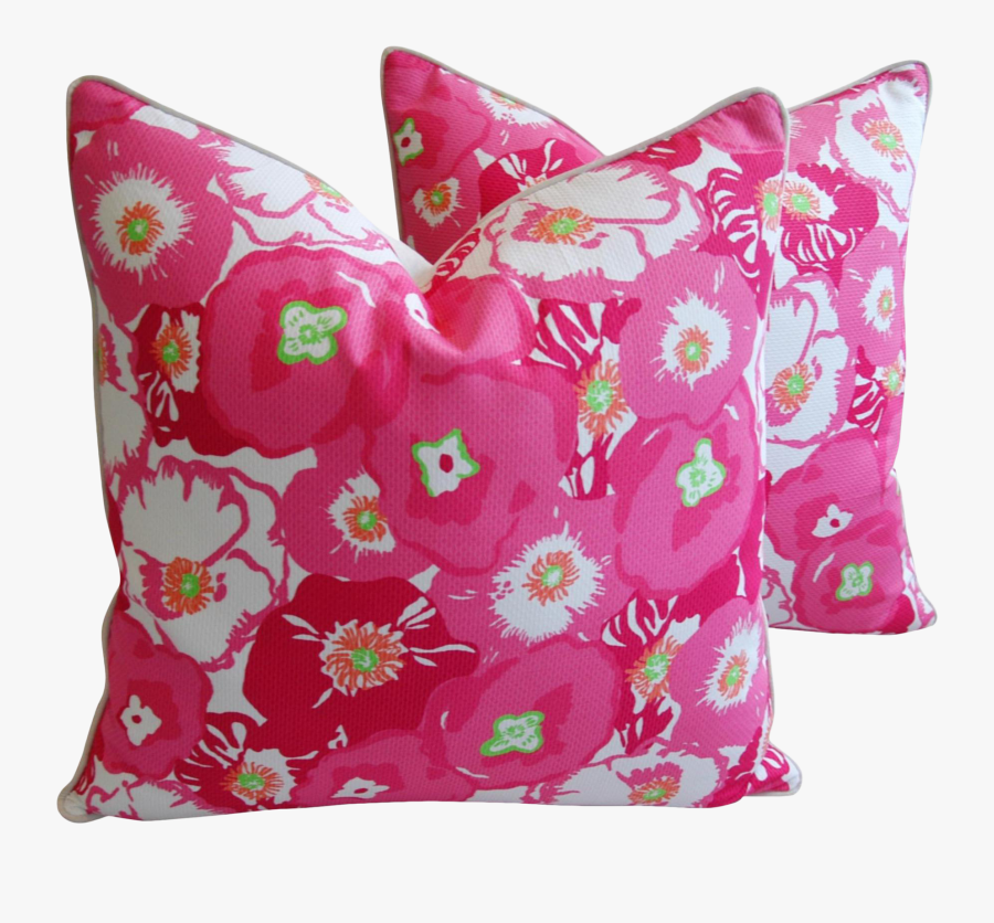 Clip Art Shabby Chic Pink - Cushion, Transparent Clipart