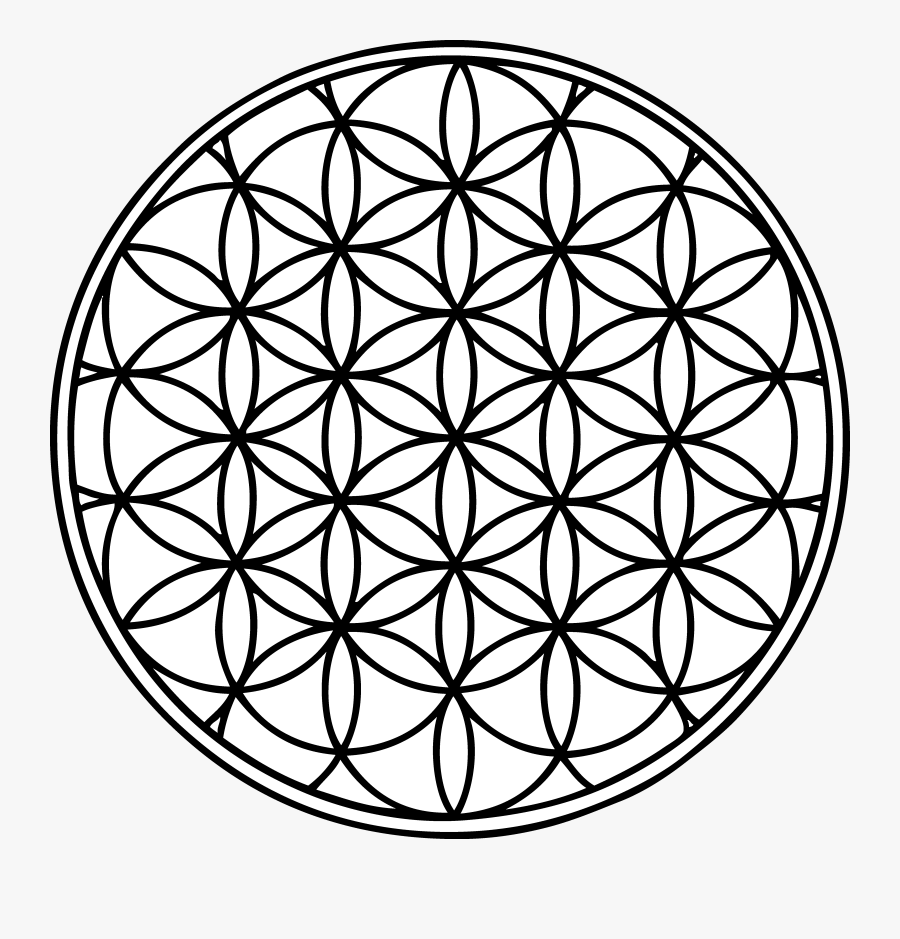 Clip Art Flower Of Life Symbol - Flower Of Life Transparent, Transparent Clipart