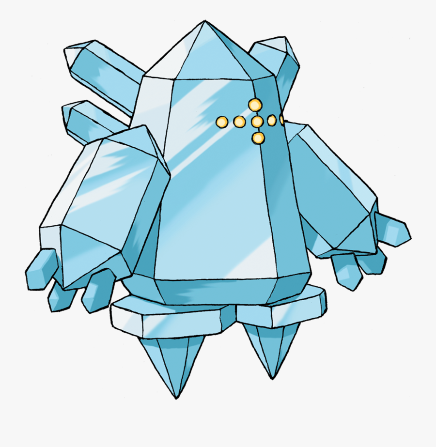 Glacier Clipart Icy - Pokemon Regice, Transparent Clipart