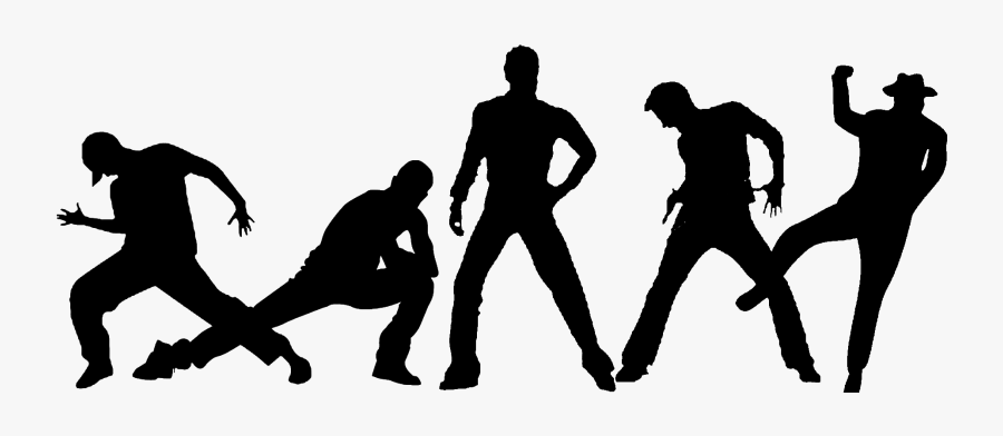 New Kids On The Block Silhouette, Transparent Clipart