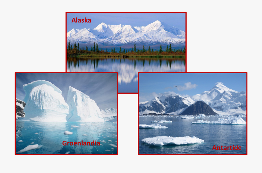 Clip Art Icy Landscape - Iceberg, Transparent Clipart