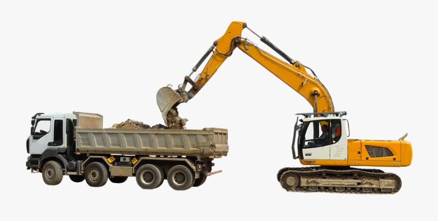 Transparent Site Model Png - Excavator, Transparent Clipart
