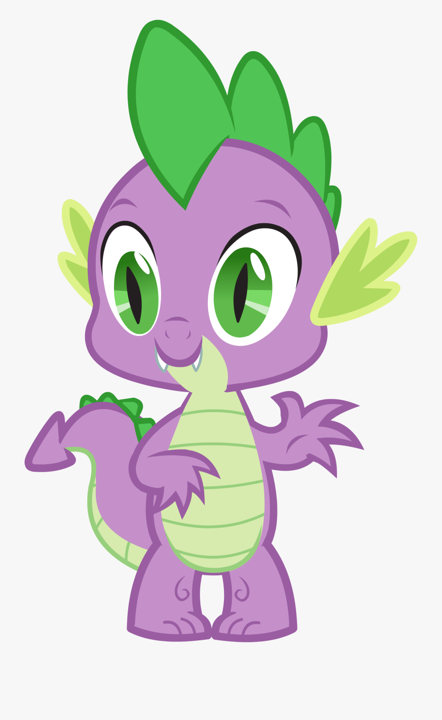 Transparent My Little Pony Clipart - My Little Pony Dragon Spike, Transparent Clipart