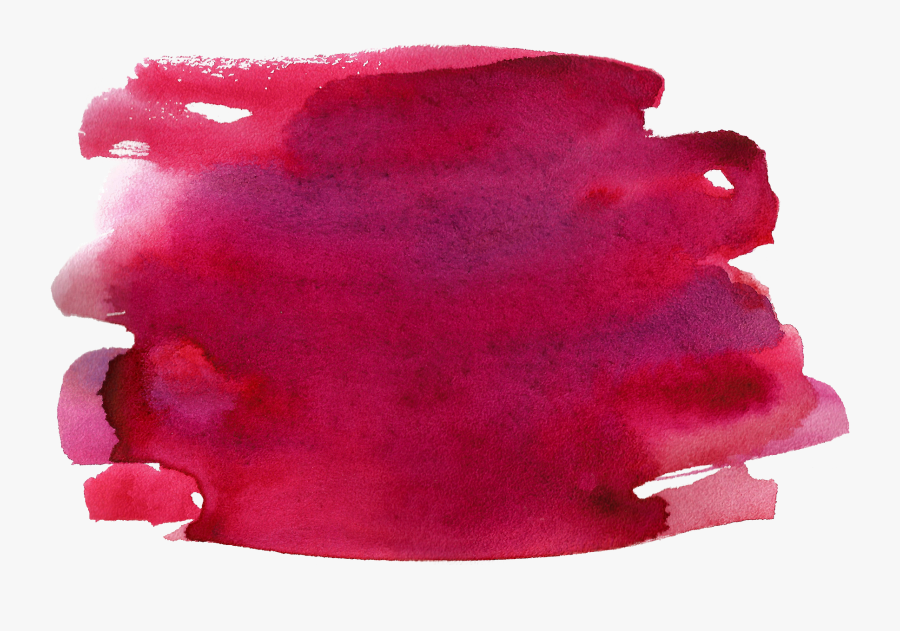 Effect Watercolor Ink Painting Red Wine Clipart - 酒 紅色 水彩 背景, Transparent Clipart