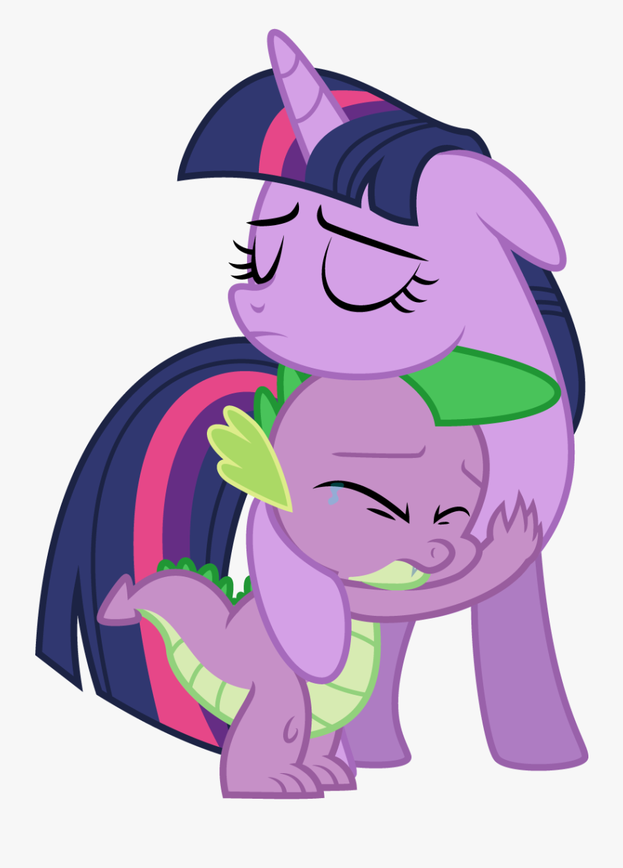 Alicorn Artist Masem Castle Sweet Crying - Twilight Sparkle And Spike Crying, Transparent Clipart