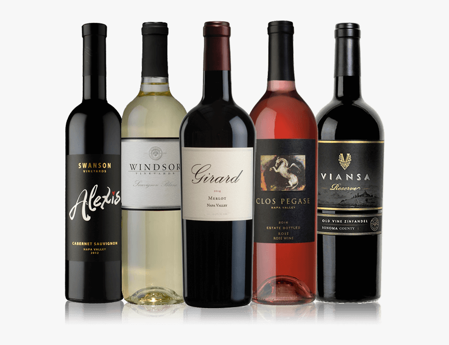 Vintage Wines, Transparent Clipart