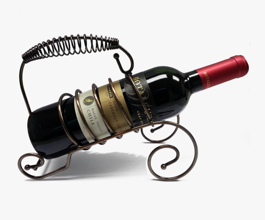 Wine Glass And Bottle Png, Transparent Clipart