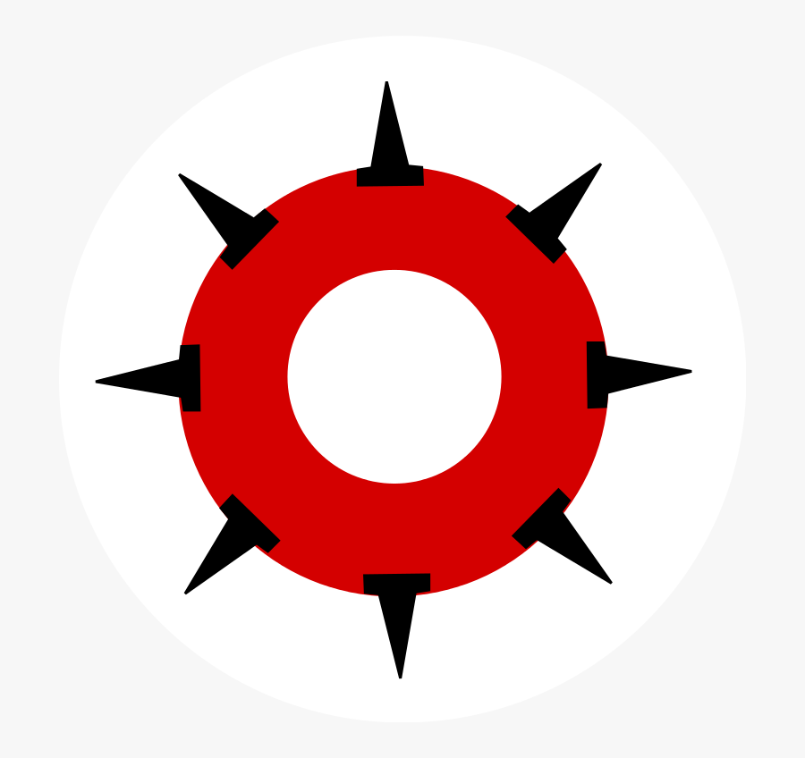 Spikes Reifen Zeichen, Transparent Clipart