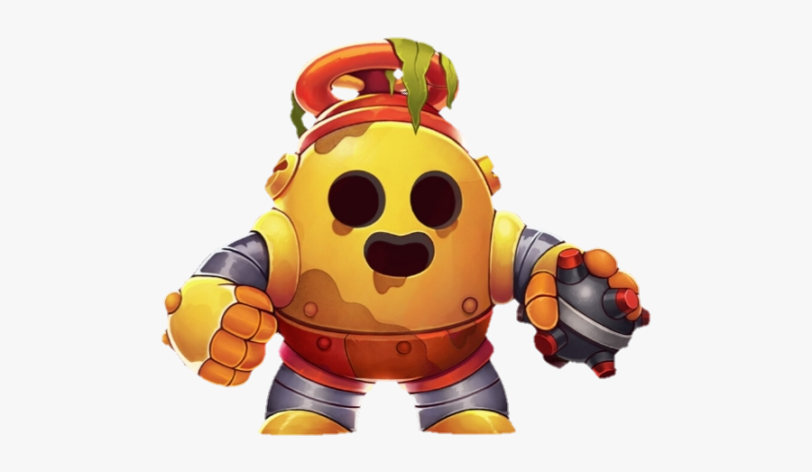 #spike #robospike #brawlstars #légendaire #brawler - Brawl Stars Robo Spike, Transparent Clipart