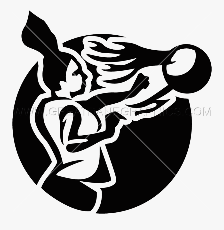 Clipart Fire Volleyball - Illustration, Transparent Clipart