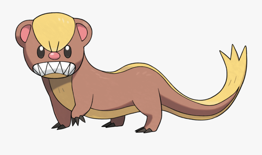 Pokemon Yungoos, Transparent Clipart