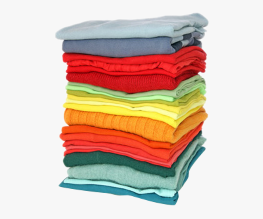 Haydock Laundry Service Launderette - Stack Of Clothes, Transparent Clipart