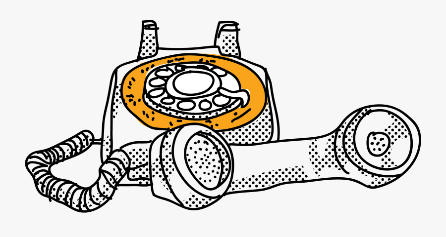 Most Telephones Still Looked Like This When Dns Was, Transparent Clipart