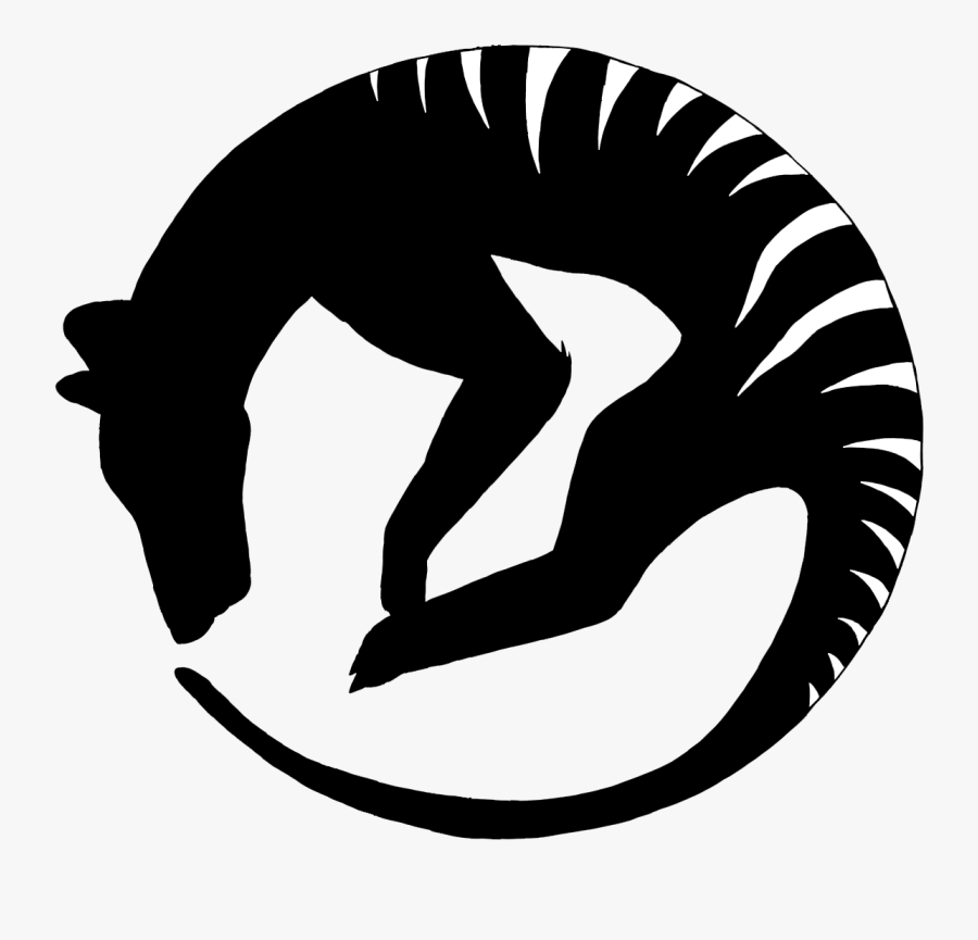 Fence Clipart Zoo Enclosure - Tigre Da Tasmânia Tattoo, Transparent Clipart