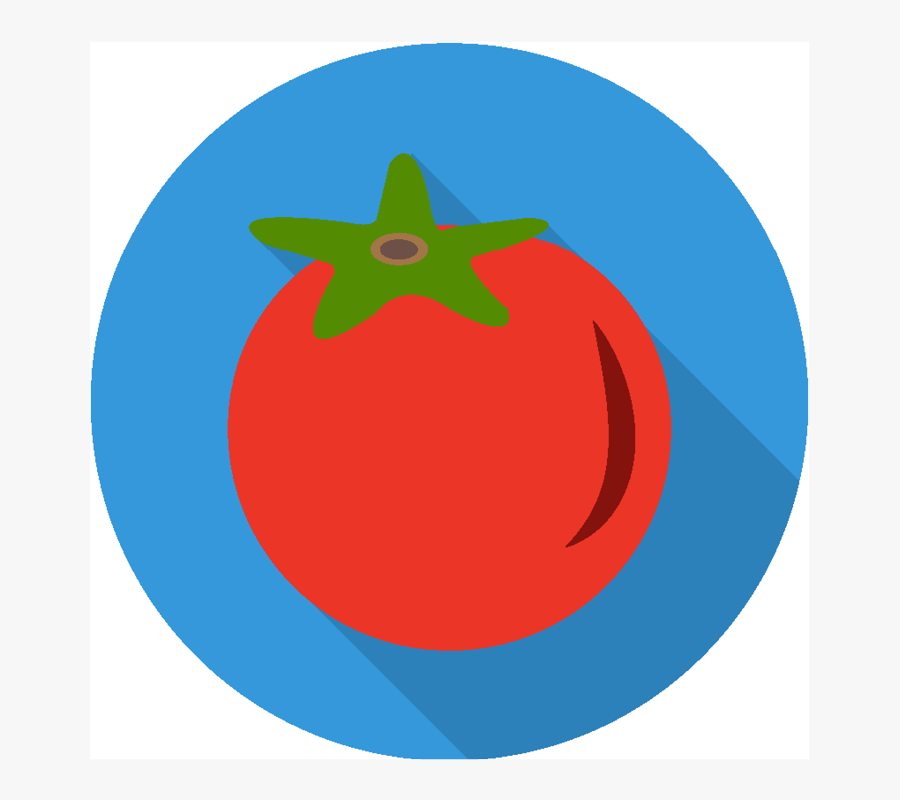 Nutrition Clipart Myplate - Plum Tomato, Transparent Clipart