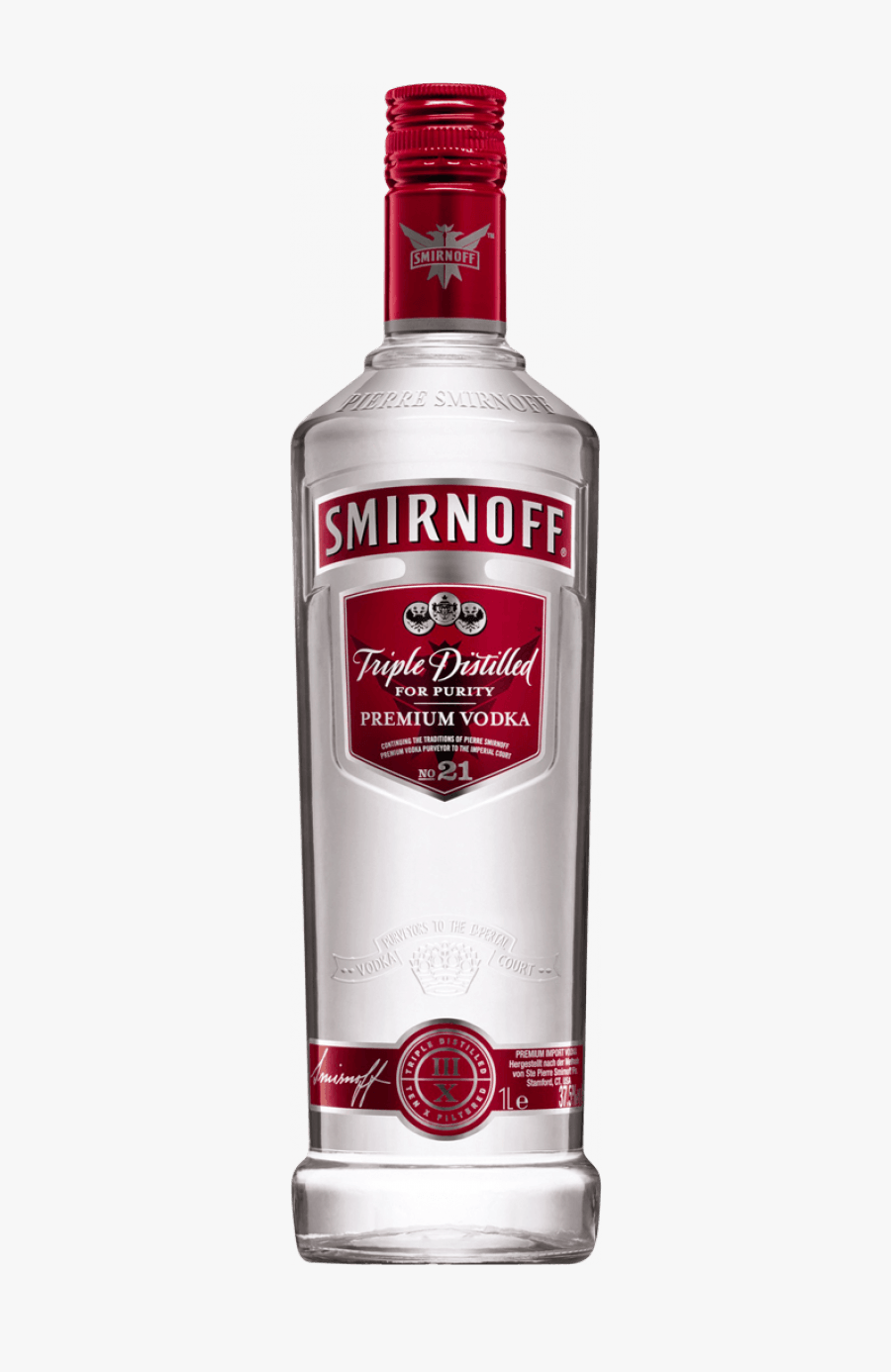 Smirnoff Vodka - Smirnoff Vodka Png, Transparent Clipart
