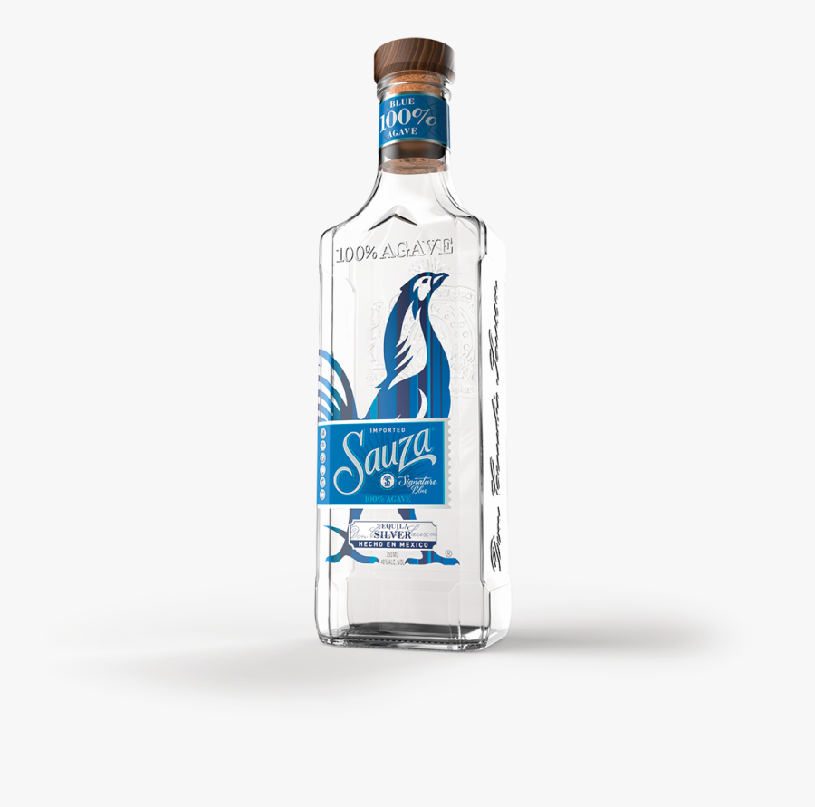 Sauza® Signature Blue Silver - Sauza Blue Reposado Tequila, Transparent Clipart