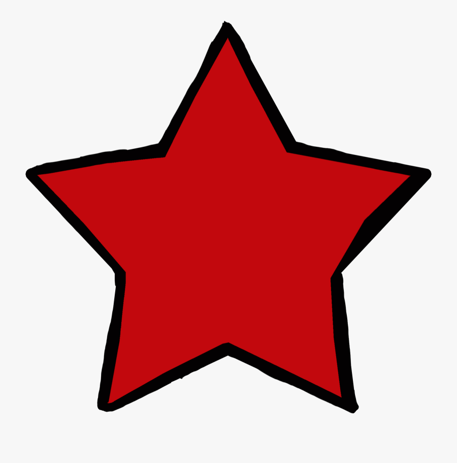 Kırmızı Yıldız Temas Izolasyonu, Transparent Clipart